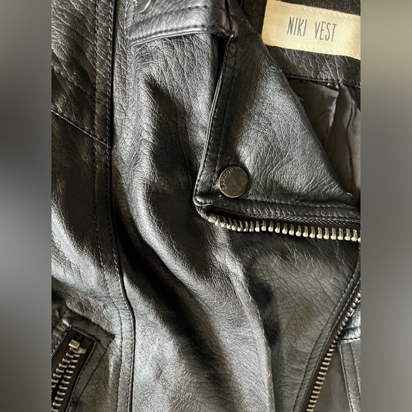 Garage Niki Vest faux leather - Picture 3 of 4